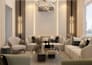 design modern bedroom interior with realistic 3d rendering